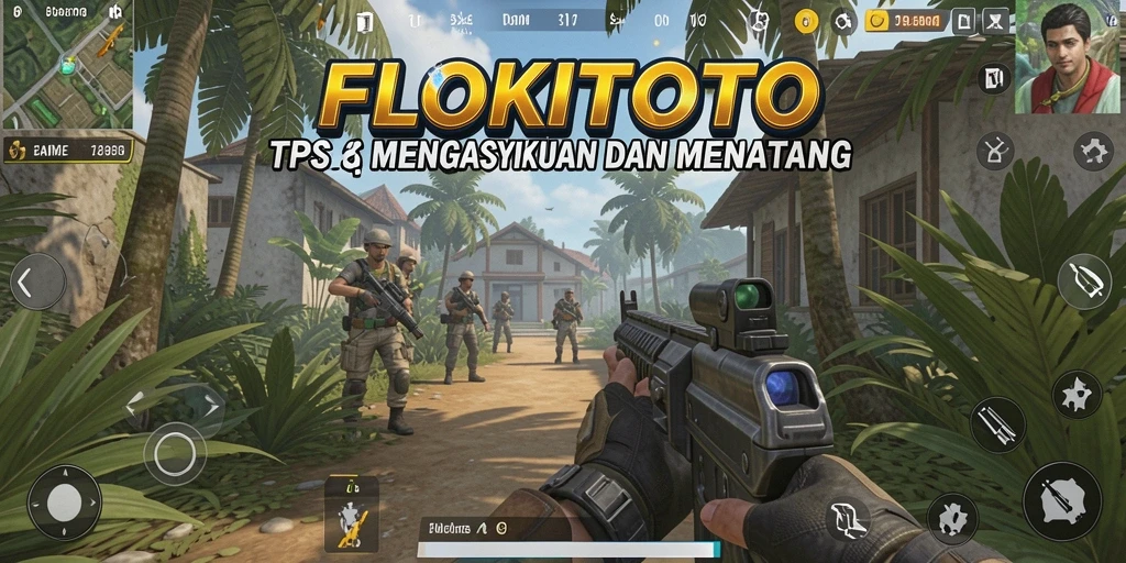 Tampilan menarik dari gameplay seru FLOKITOTO.
