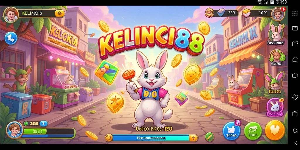Tangkapan layar utama KELINCI88 menampilkan gameplay yang dinamis dan seru.