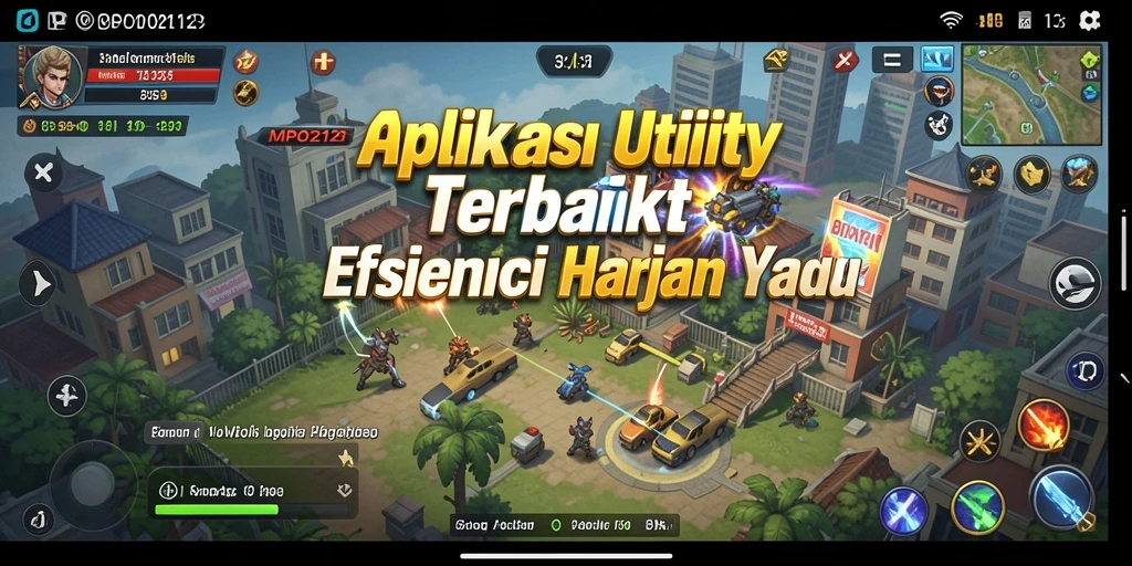 Tampilan antarmuka MPO2121 yang sederhana dan fungsional.