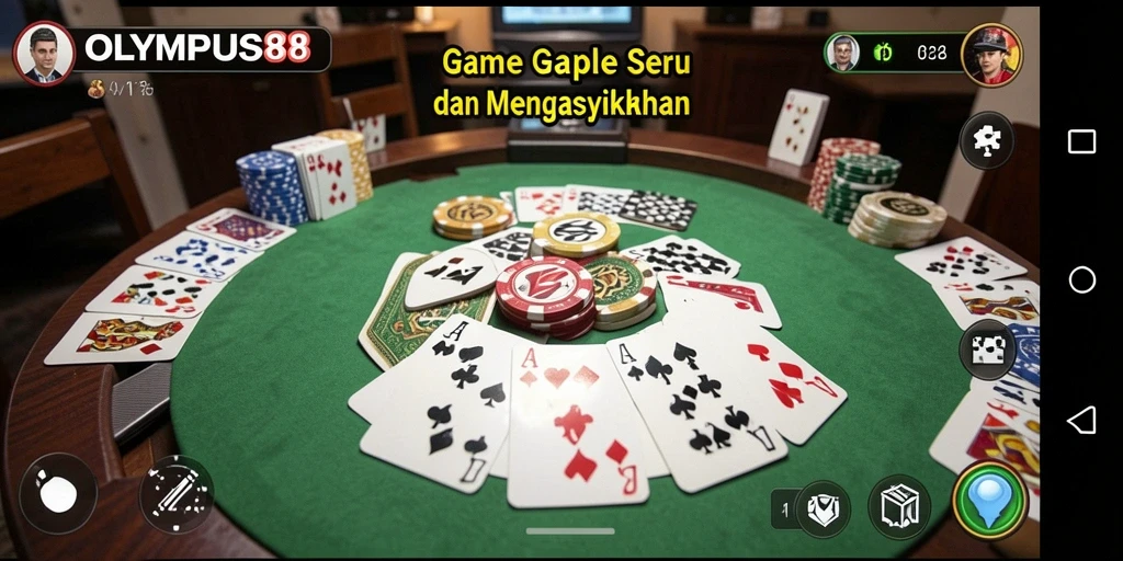 Tampilan gameplay seru dalam OLYMPUS88 yang penuh strategi.