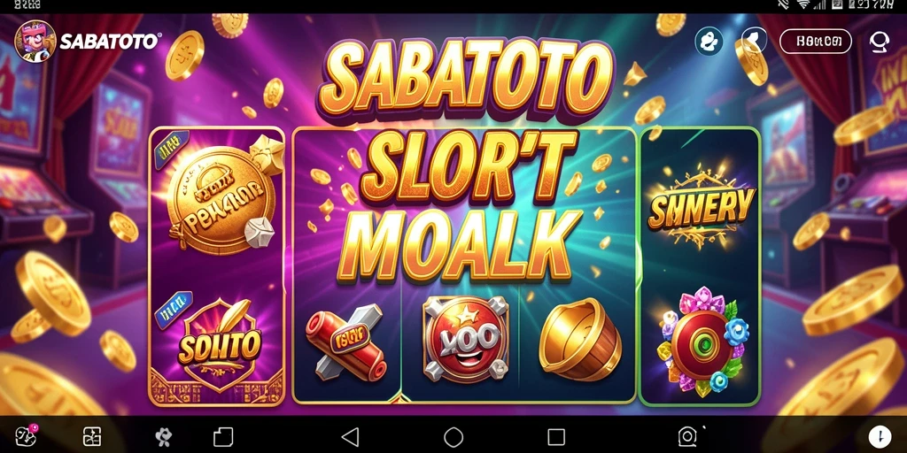 Tampilan menarik permainan Slot SABATOTO dengan grafis mengesankan.