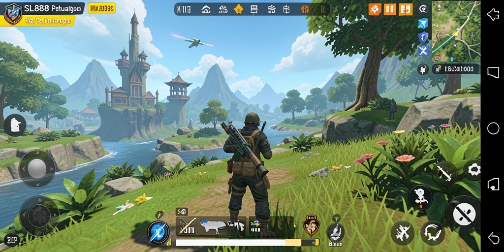 Gameplay menarik di dunia terbuka SL888 dengan grafik menawan.