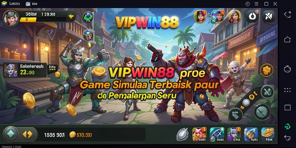 Gameplay VIPWIN88 dengan interaksi sosial yang menarik.